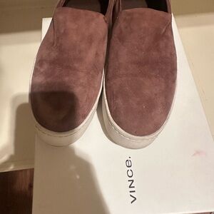 Vince suede brown flats